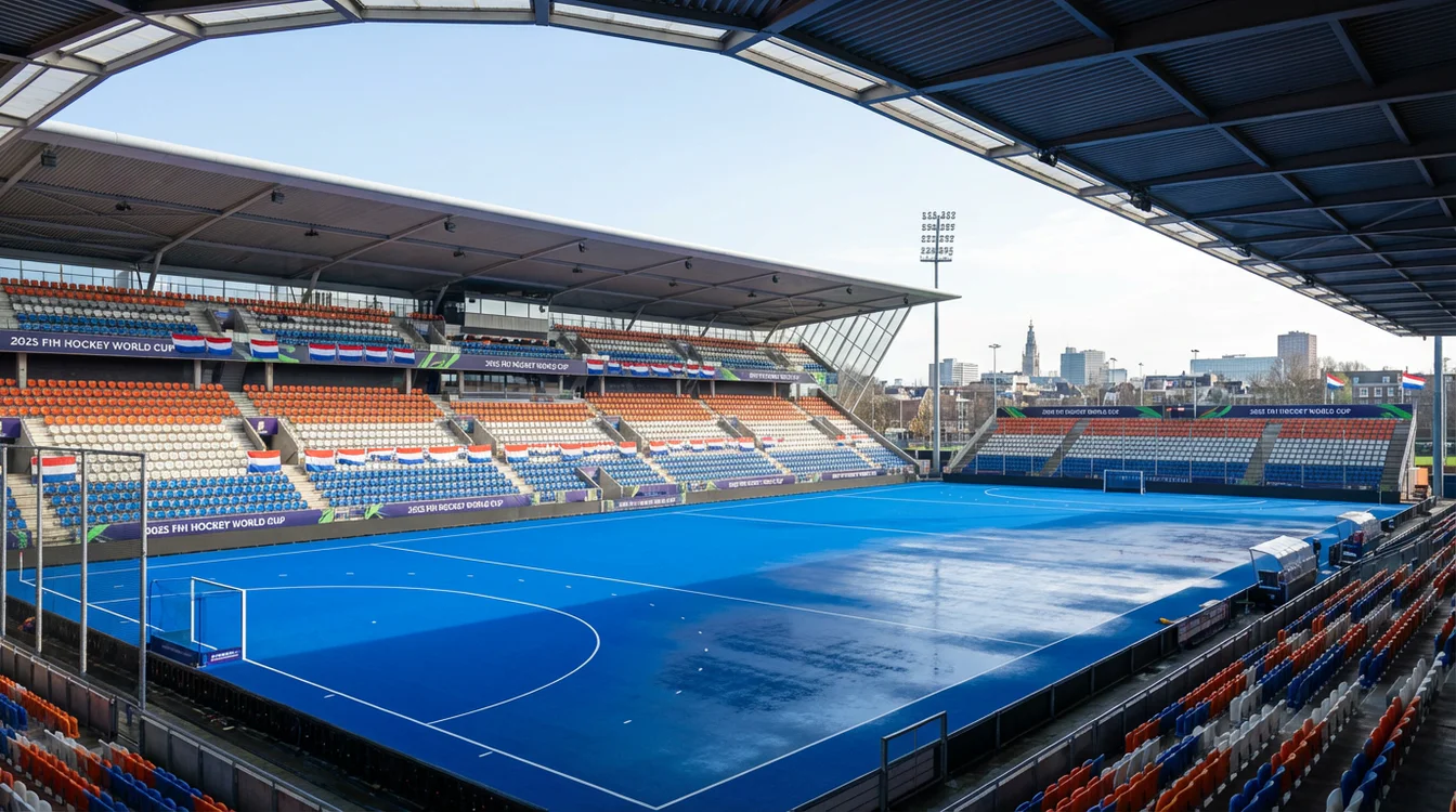 WK Hockey 2026 stadion in Nederland