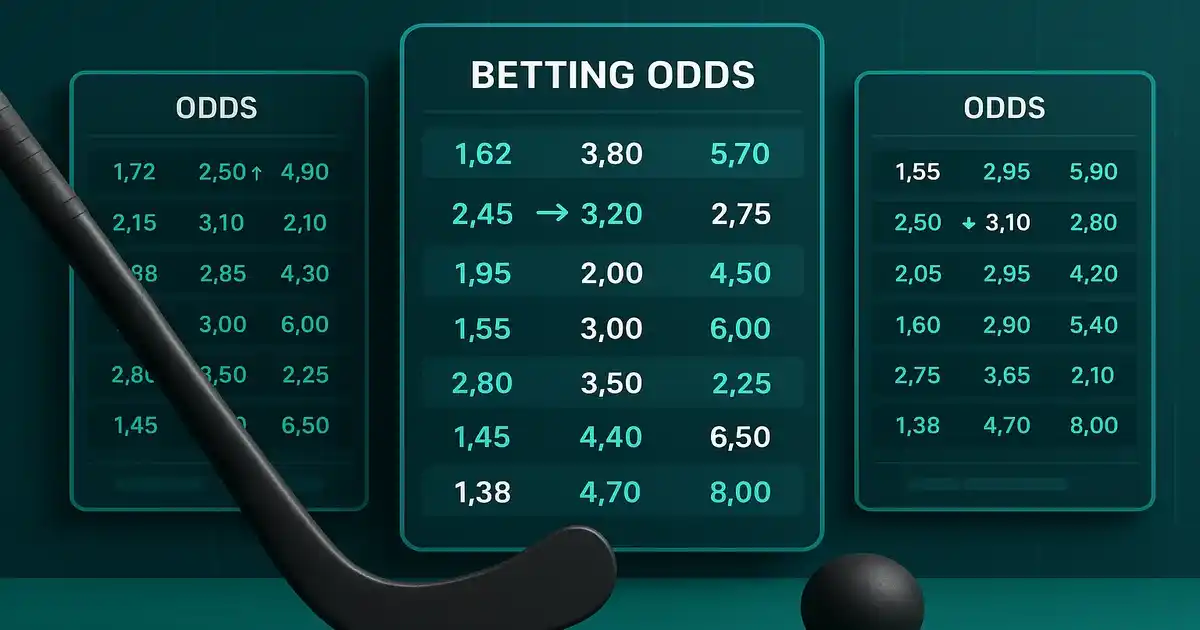 Hockey odds vergelijken met meerdere bookmakers en quoteringen naast elkaar