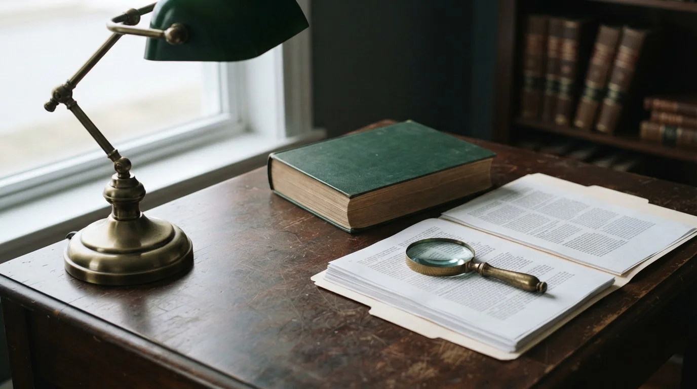 Nederlandse wetboeken en documenten op een bureau bij daglicht