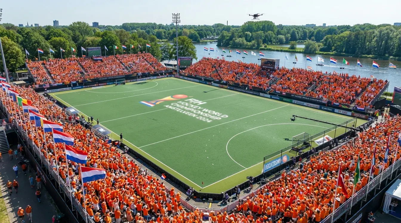 Wagener Stadion in Amstelveen maakt zich klaar voor het WK Hockey 2026